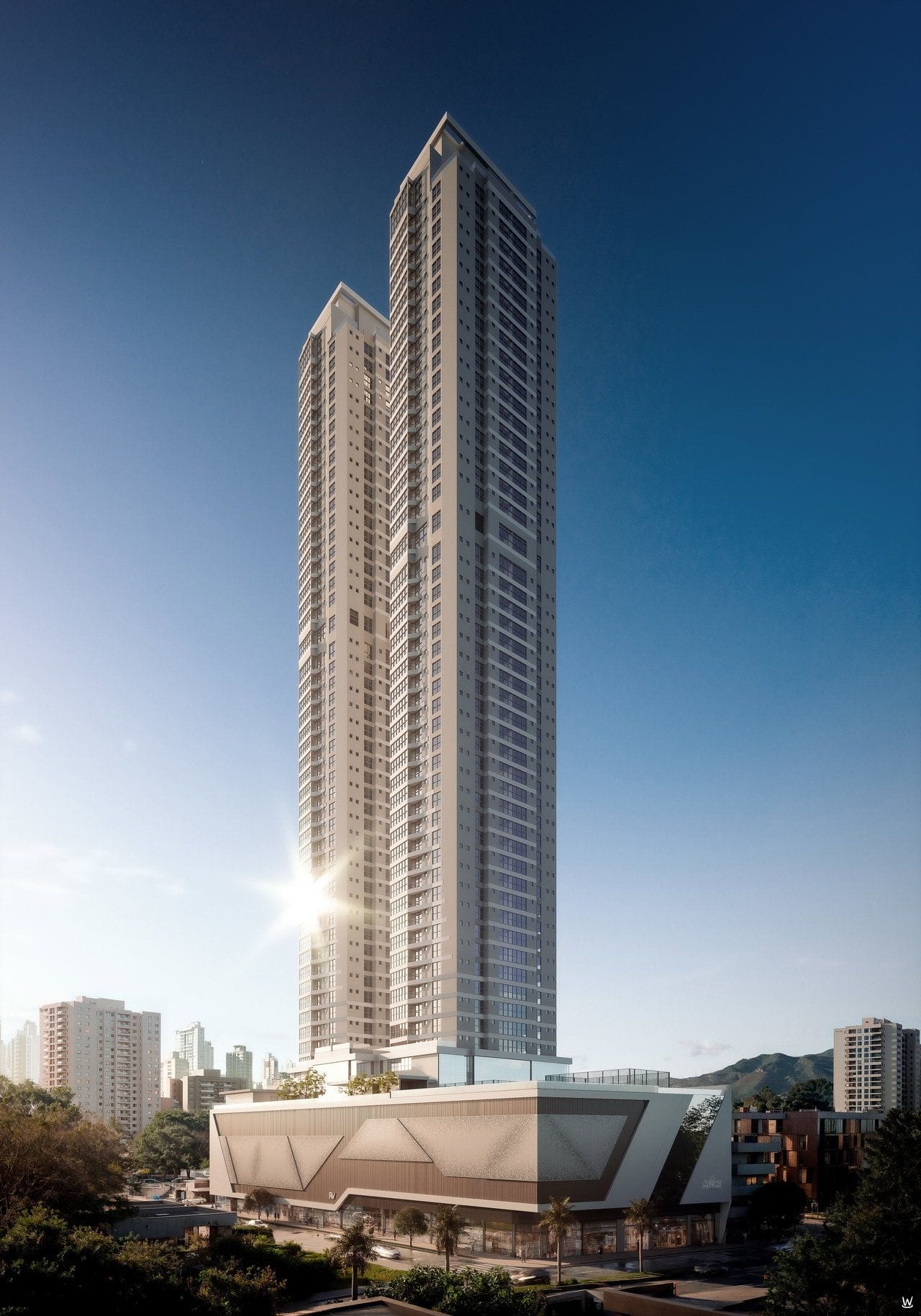 Apartamento - 5 dormitórios - 5 Suítes - localizado em Balneário Camboriú / Centro