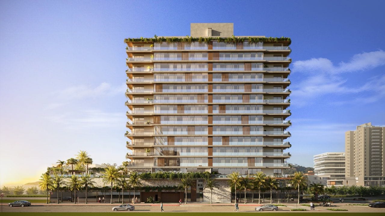 Apartamento - 5 dormitórios - 4 Suítes - localizado em Itajaí / Praia Brava