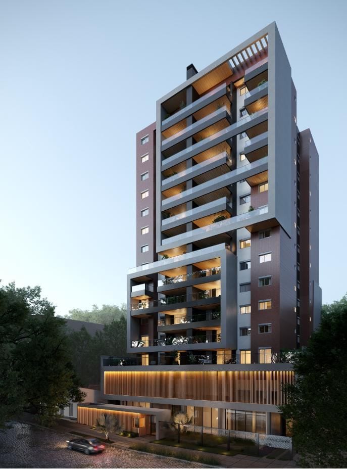 Apartamento na planta a venda no bairro Panazzolo com 03 dormitórios sendo 01 suíte